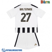 Fotballdrakt Barn Juventus Nick Woltemade #27 Hjemmedraktsett 2026-27 Kortermet (+ Korte bukser)